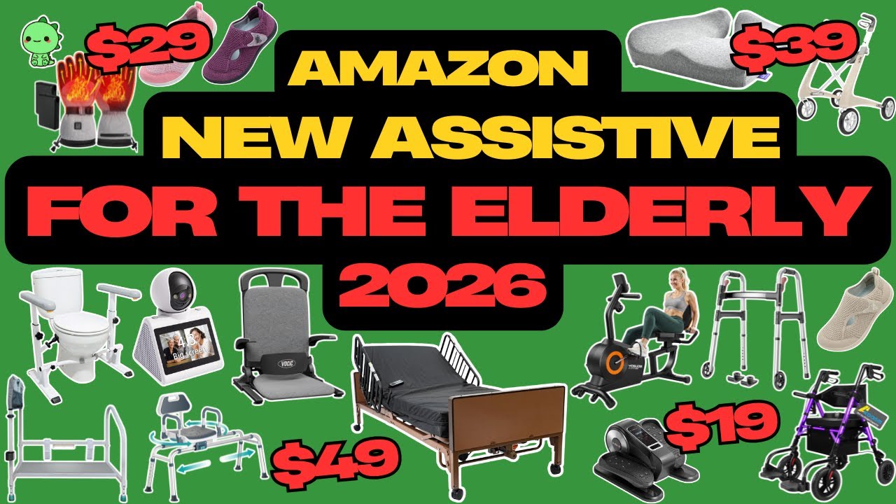 27 New Assistive Amazon Gadgets for Better Mobility and Care of the Elderly and Disabled Adults 2026
