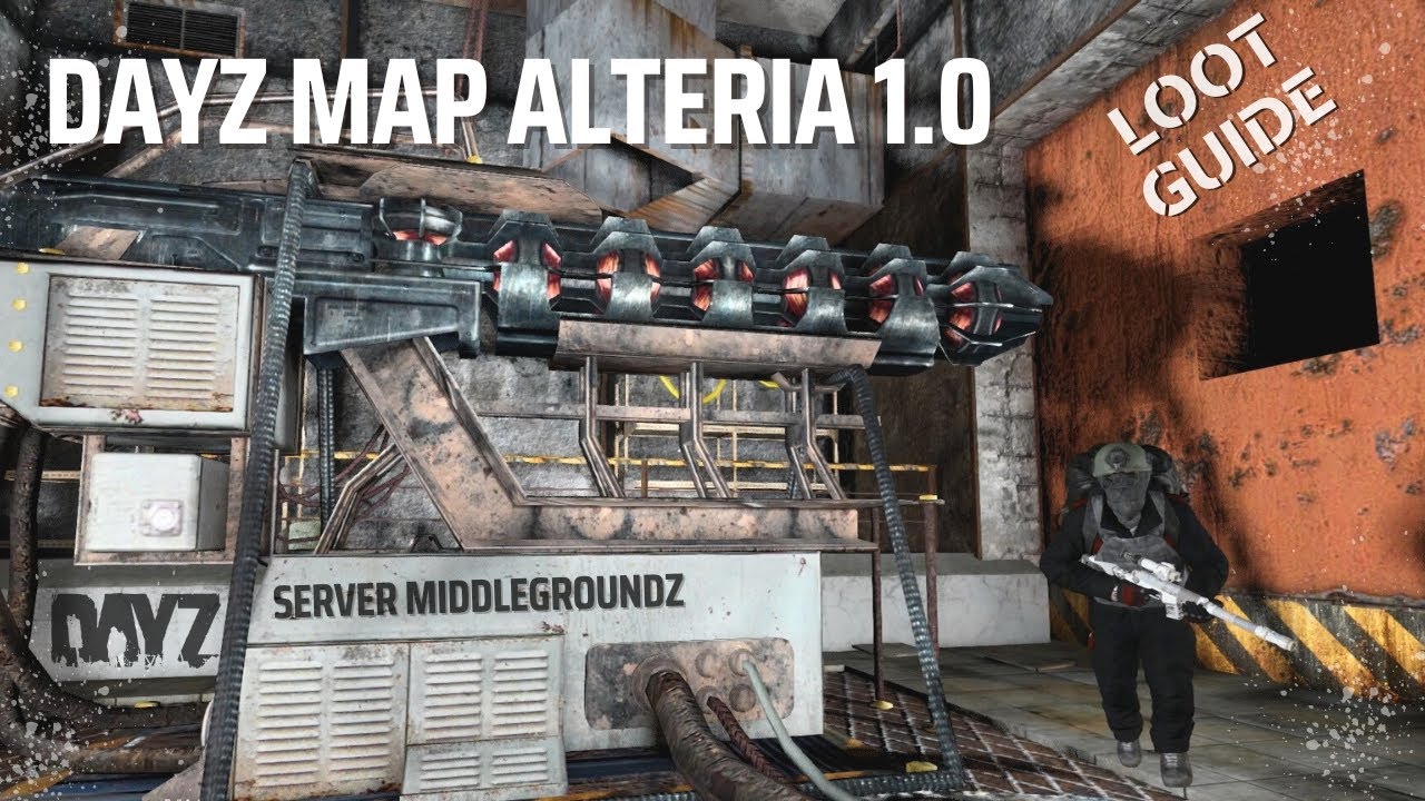 Карта DayZ Alteria 1.0 наконец-то завершена — руководство по добыче