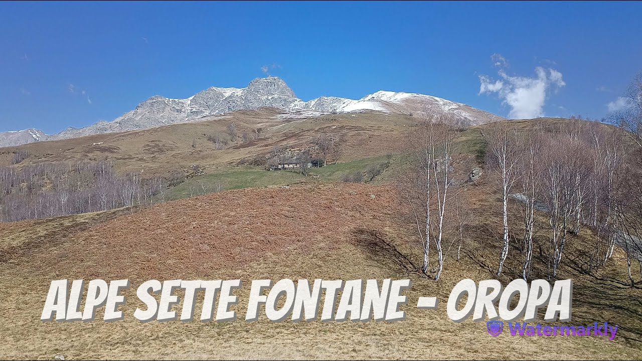 Alpe sette Fontane Oropa sentiero del trenino MTB