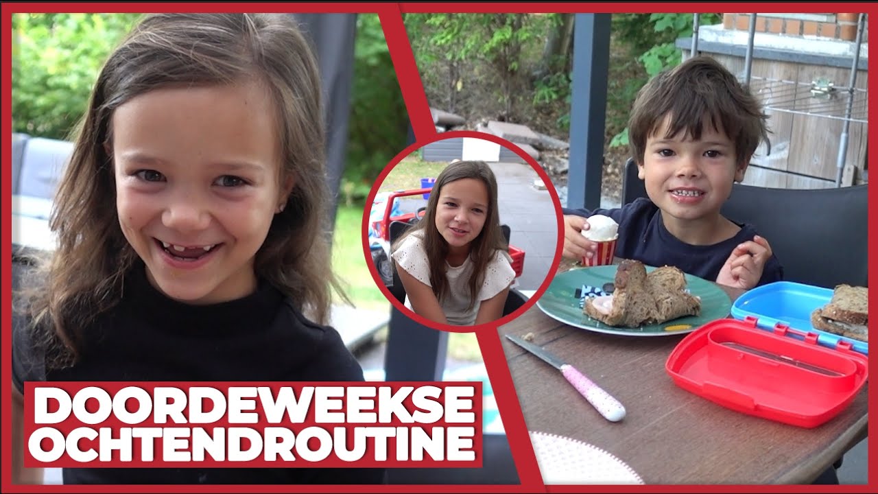 DOORDEWEEKSE OCHTENDROUTINE! - #1412
