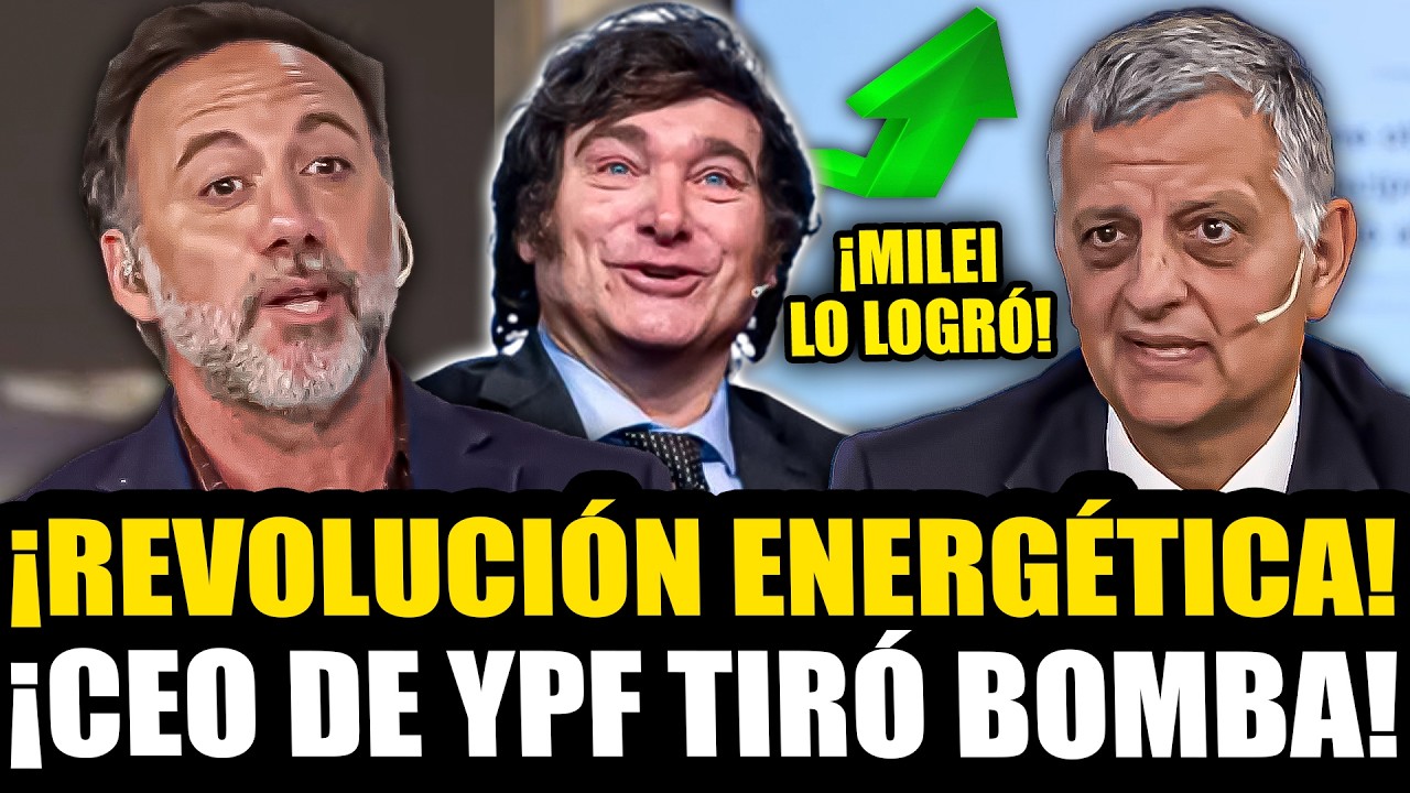 ¡CEO DE YPF REVELÓ LA REVOLUCIÓN ENERGÉTICA QUE LOGRÓ EL PRESIDENTE MILEI!