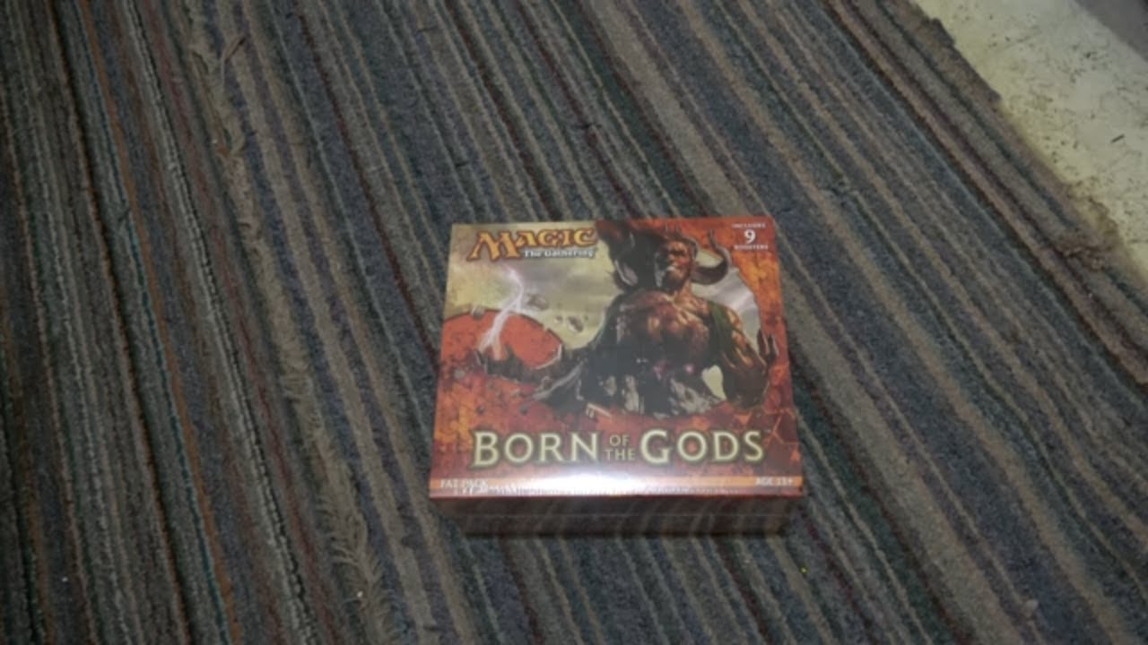 MTG Born of the Gods fat pack unboxing