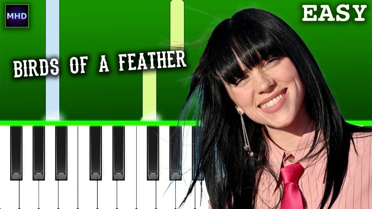 Billie Eilish - BIRDS OF A FEATHER - Piano Tutorial