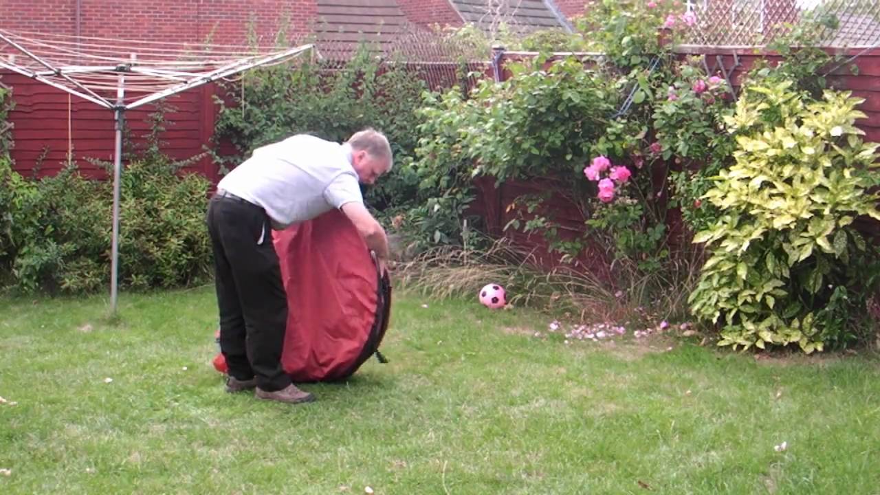 How to pack away the Gelert Quickpitch DS4 tent