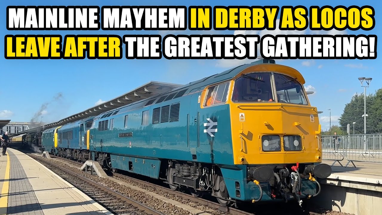 Derby departures Monday during Storm Floris | The post Gathering clear out of Litchurch Lane begins!