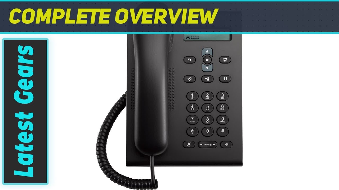 Cisco Unified SIP Phone CP-3905: Best Value for Your Office