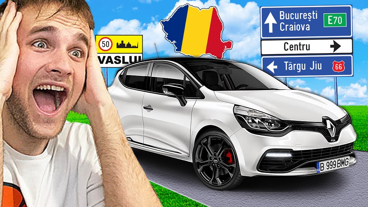 MERG cu RENAULT CLIO prin ROMANIA! - Euro Truck Simulator 2