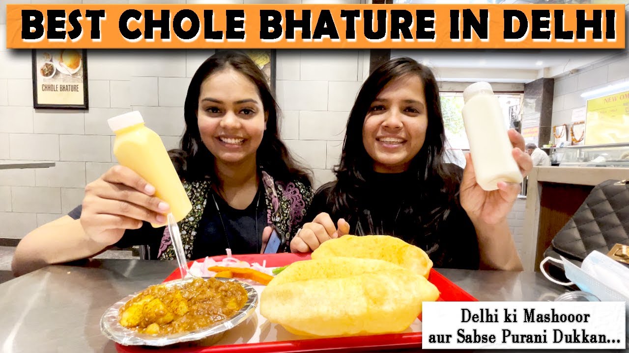 Om Chole Bhature Karol Bagh| Rawalpindi Ke Mashoor Chole Bhature | Delhi's best Iconic Chole Bhature