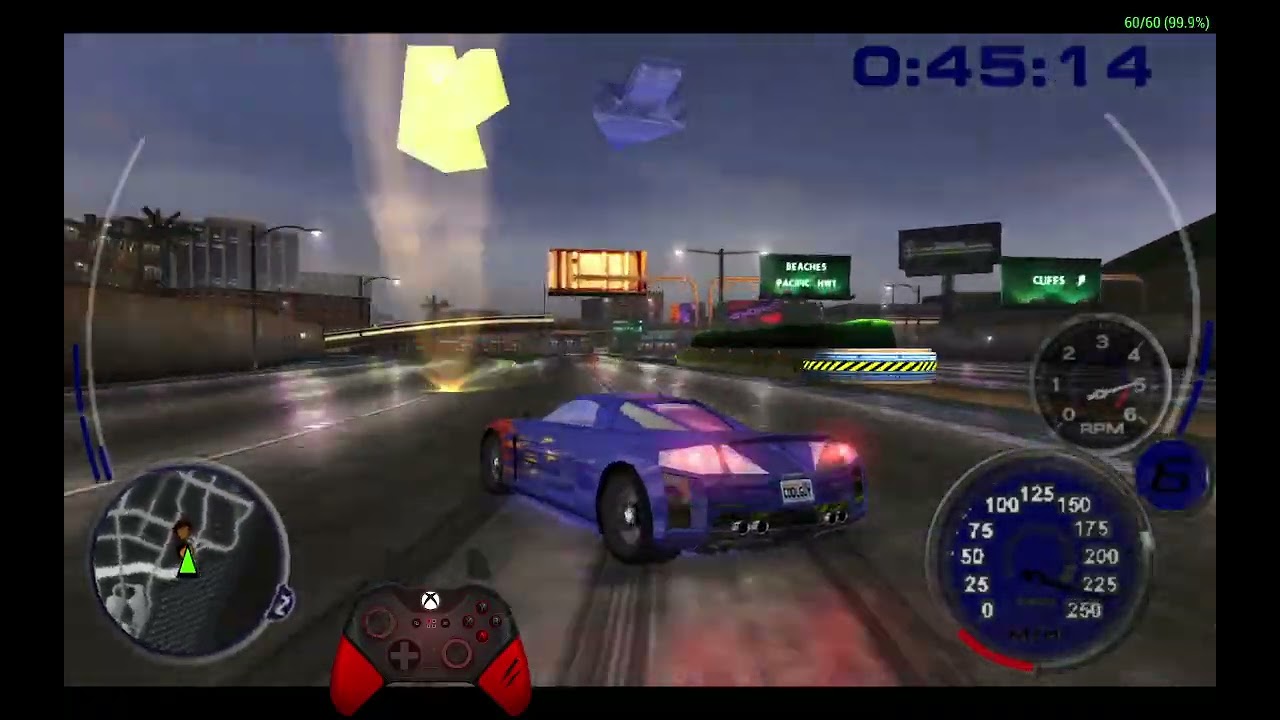 Midnight Club III: Dub Edition - Chicane - Any% - ME Four Twelve - New WR