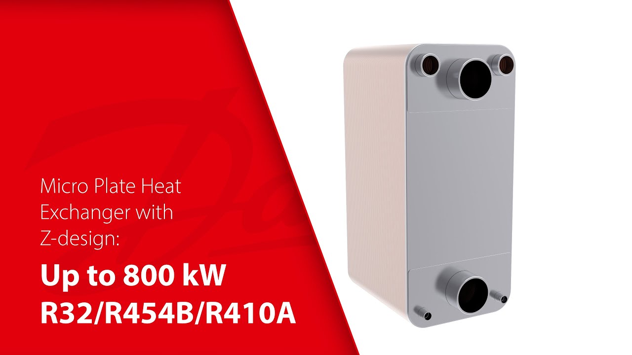 MPHE Z-design range of Micro Plate Heat Exchangers
