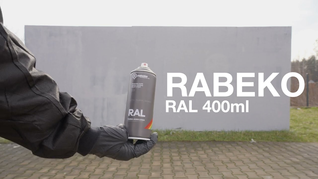 Rabeko Ral black 400ml test | Galeria Koloru