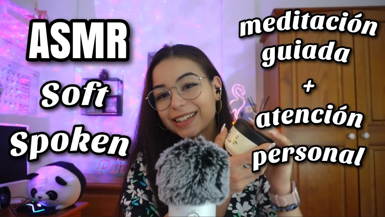 El VÍDEO ASMR en SOFT SPOKEN que NECESITAS para DORMIR😴 Atención personal+meditación guiada-Pandasmr