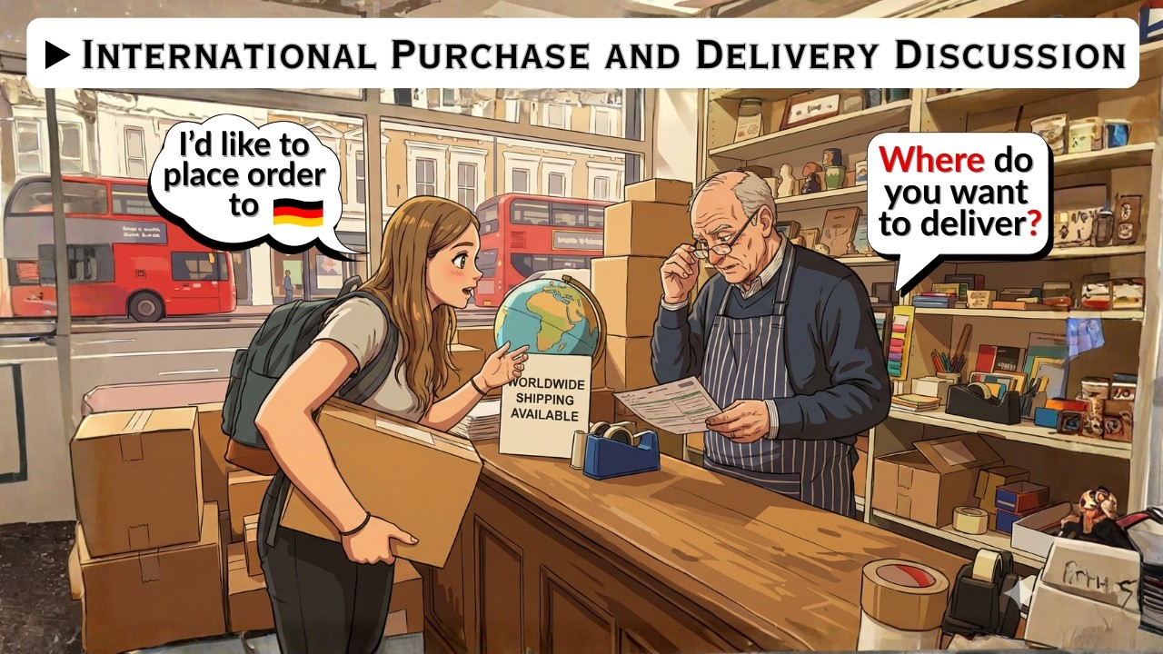 Daily Life Conversation | English Story | International Purchase, 1 or Many Bag: Friendly Discussion