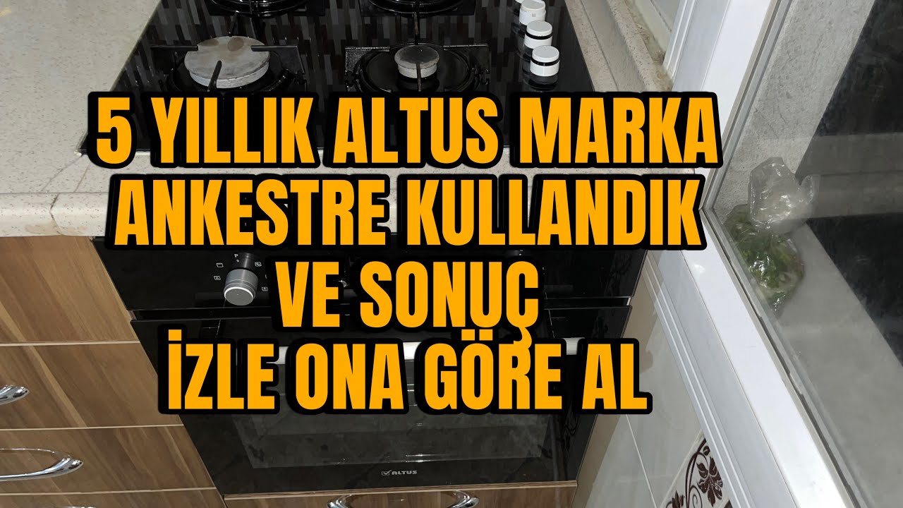 5 YILLIK ALTUS MARKA ANKASTRE SET DENEYİMİ!!!KARAR SİZİN ARTIK
