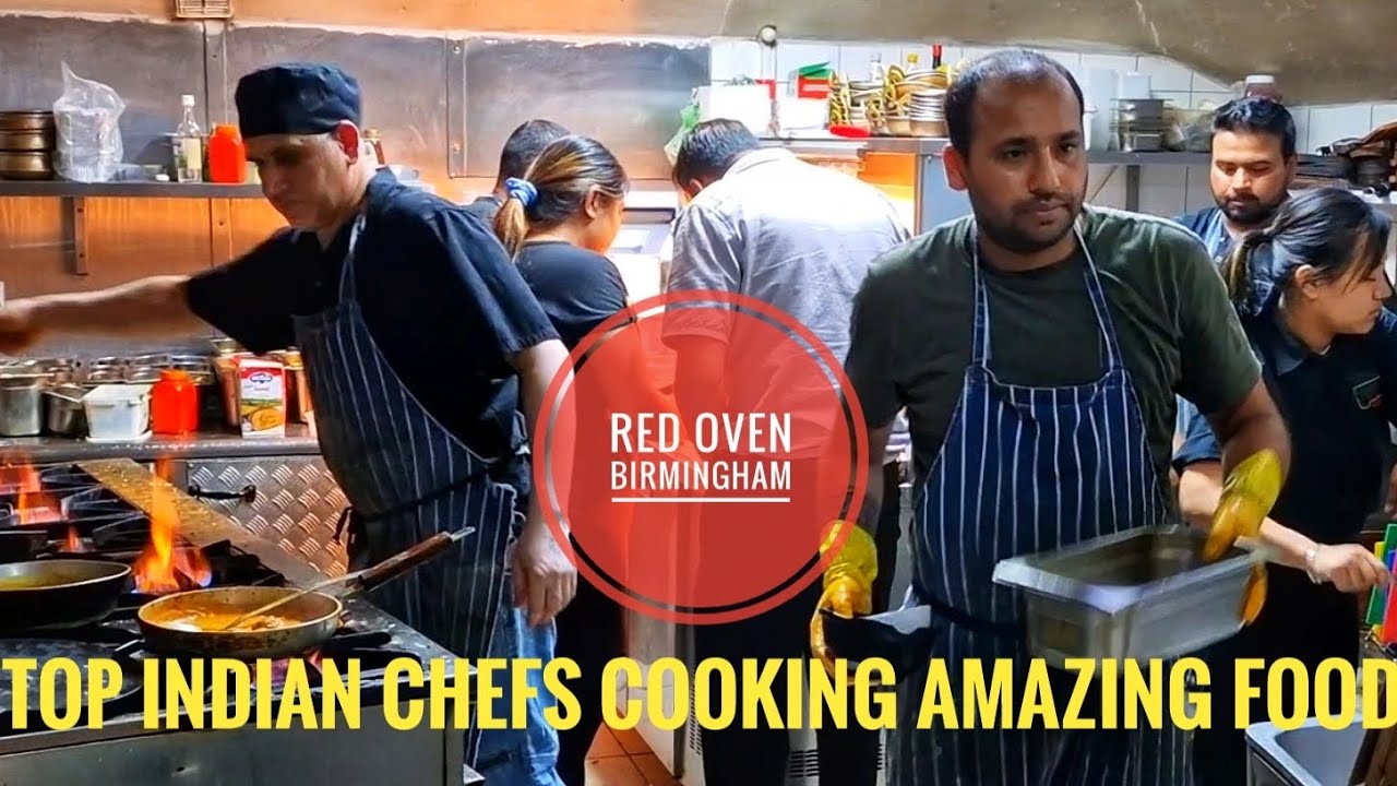 BEHIND THE SCENES - AUTHENTIC PUNJABI RESTAURANT in BIRMINGHAM - Welcome to the Red Oven 🌶
