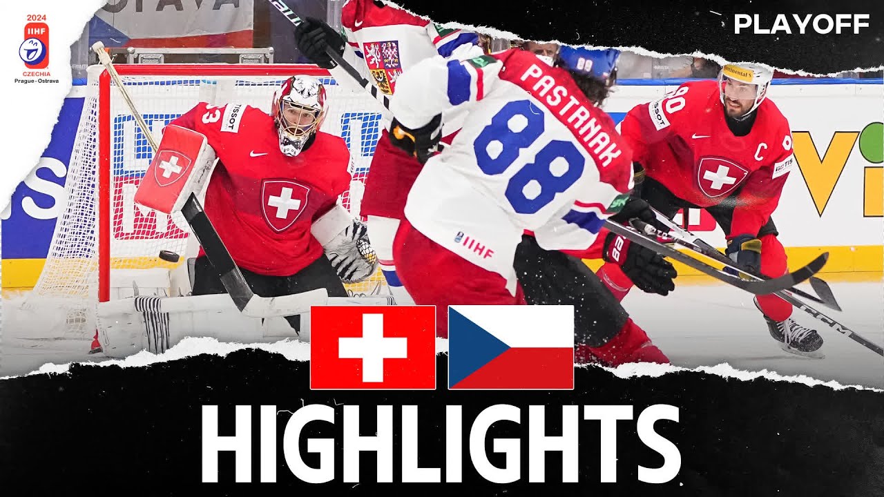 Highlights | Switzerland vs. Czechia | 2024 #MensWorlds