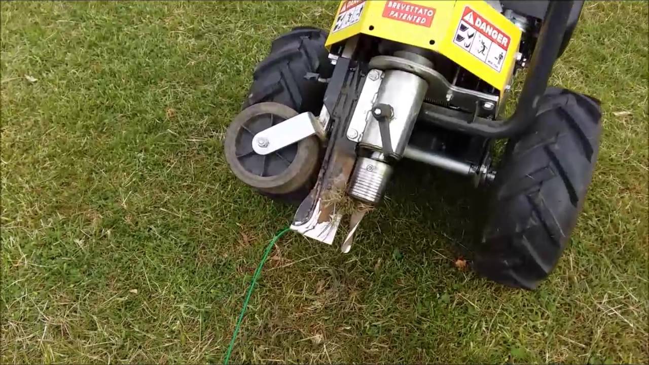 Husqvarna Automower nedlægning af afgrænsningskabel 1
