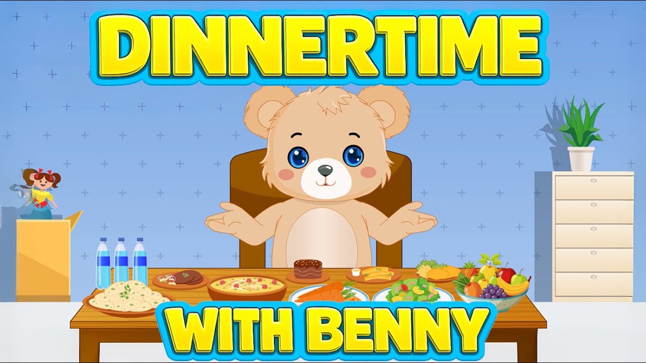 Время ужина для детей | Веселый семейный ужин с медвежонком Бенни | Clever Cubs®