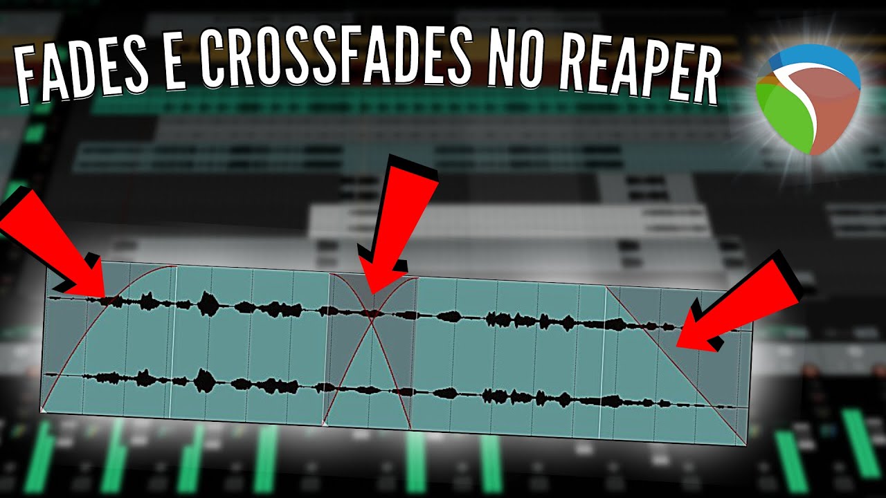 Fades e Crossfades no REAPER