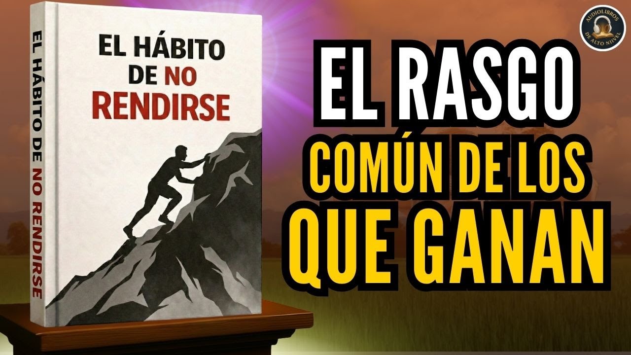 EL HABITO DE NO RENDIRSE: El RASGO común de los QUE GANAN Audiolibro completo