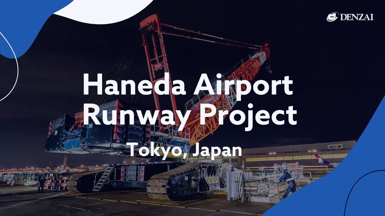Haneda Airport Runway Extension & Upgrade | Tokyo, Japan | DENZAI Project | 中文