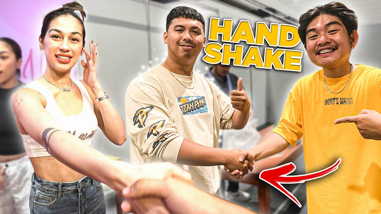 I HANDSHAKE 50 BIGGEST YOUTUBERS sa PILIPINAS! | KINILIG si ZEINAB!