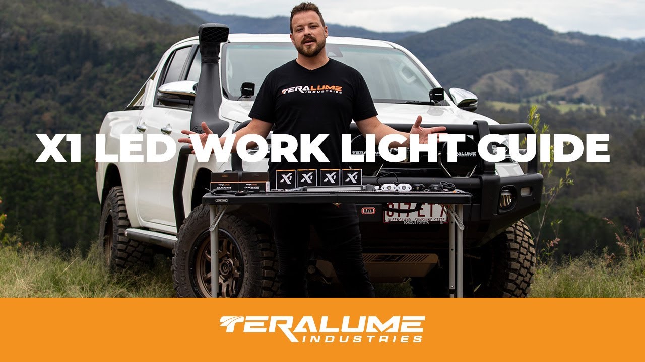 X1 LED Work Light Guide | Teralume Industries