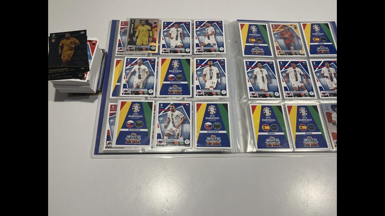 TOPPS MATCH ATTAX EURO 2024 #9| 2 UZUPEŁNIANIE ALBUMU - 37 KART ZOSTAŁO DO ZEBRANIA!!