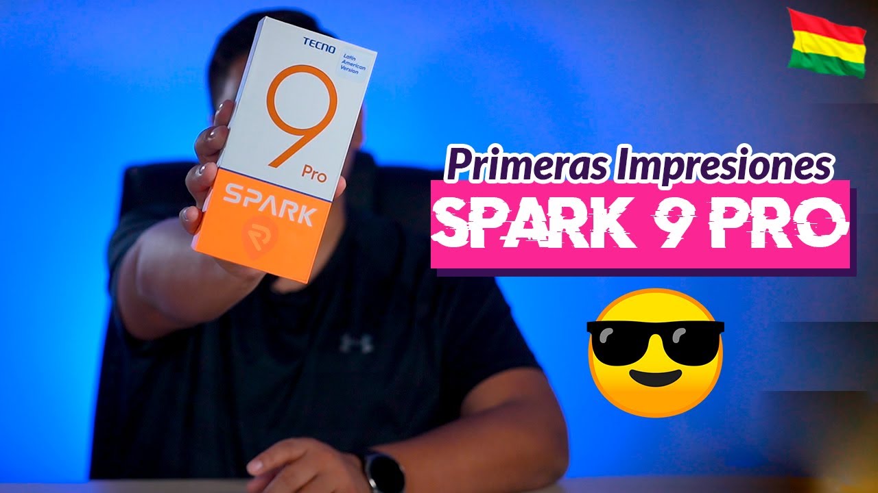 TECNO SPARK 9 PRO│UNBOXING y PRIMERAS IMPRESIONES en ESPAÑOL│TODO lo que NECESITAS SABER
