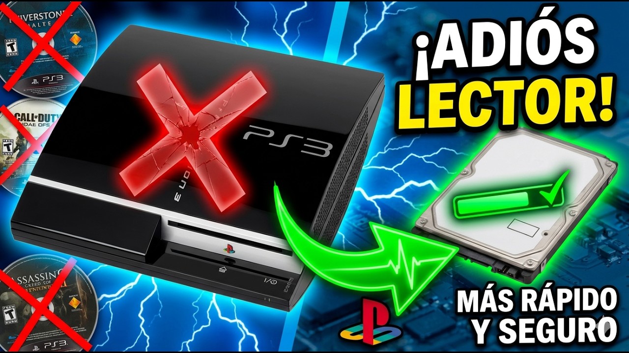 Copiar juegos Fisicos en PLAYSTATION 3