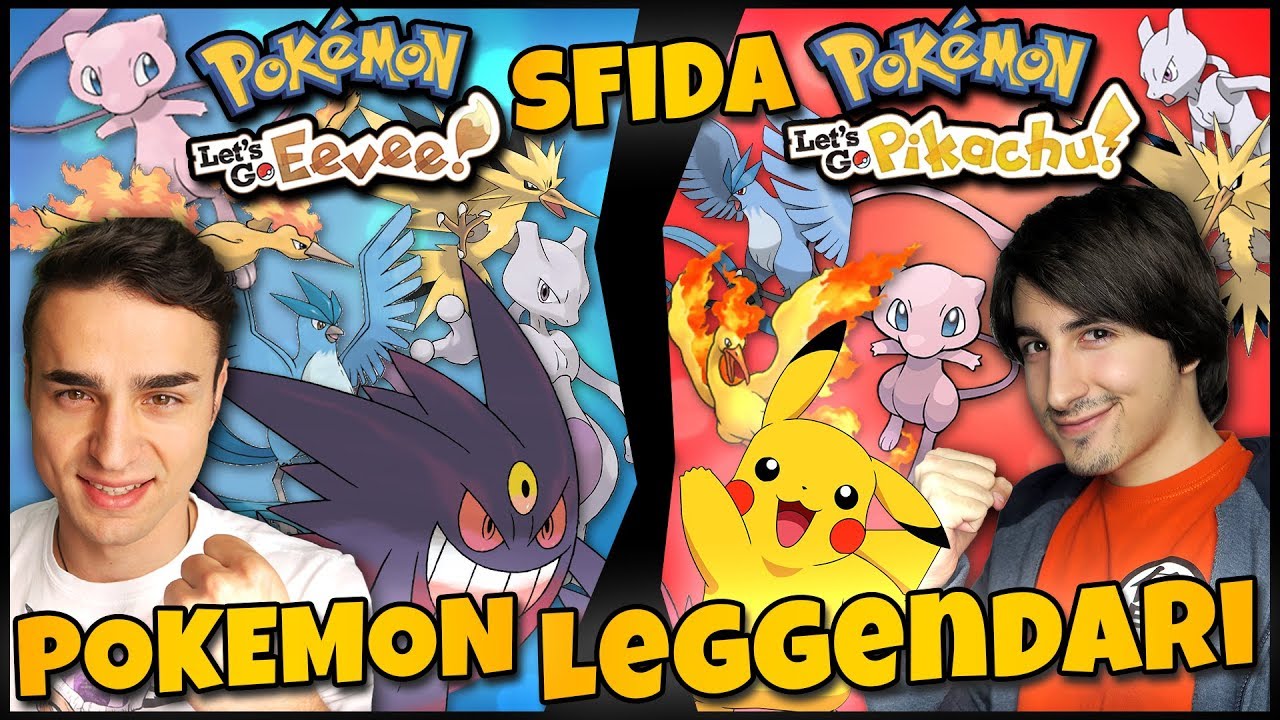 SOLO POKEMON LEGGENDARI! w/GiosephTheGamer - POKEMON Let's go Pikachu e Let's Go Eevee ITA