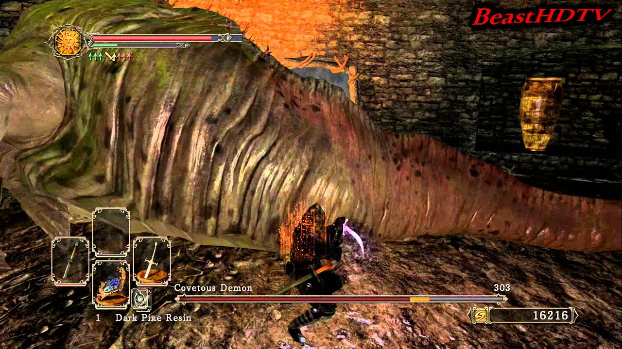 Dark Souls 2 - Covetous Demon (Boss Fight)