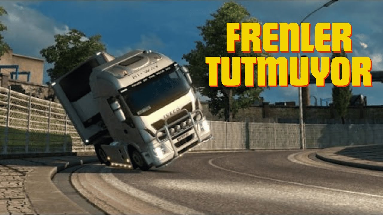 ETS2 Ama Frenler Tutmuyor | Kick Yayınımdan Kesitler