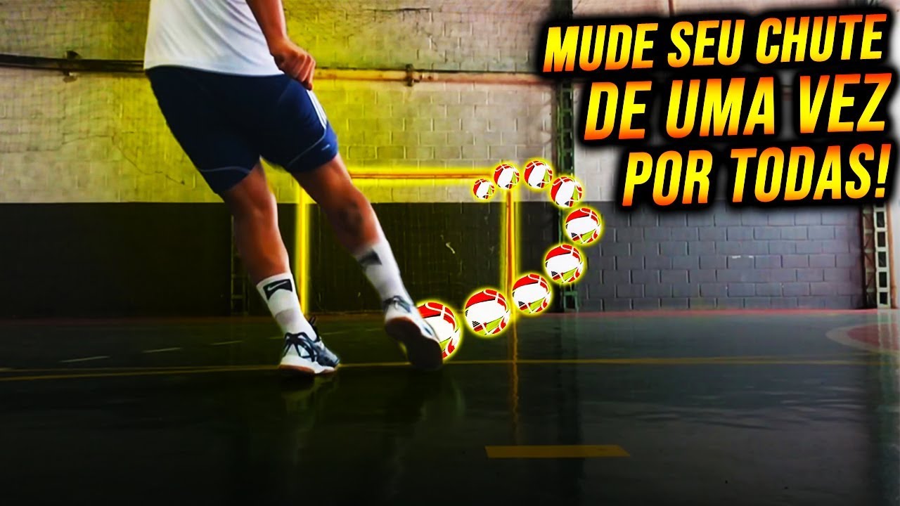 Como Jogar Futsal? 3 COISAS que MAIS INFLUENCIAM na FORÇA DO CHUTE  | #49