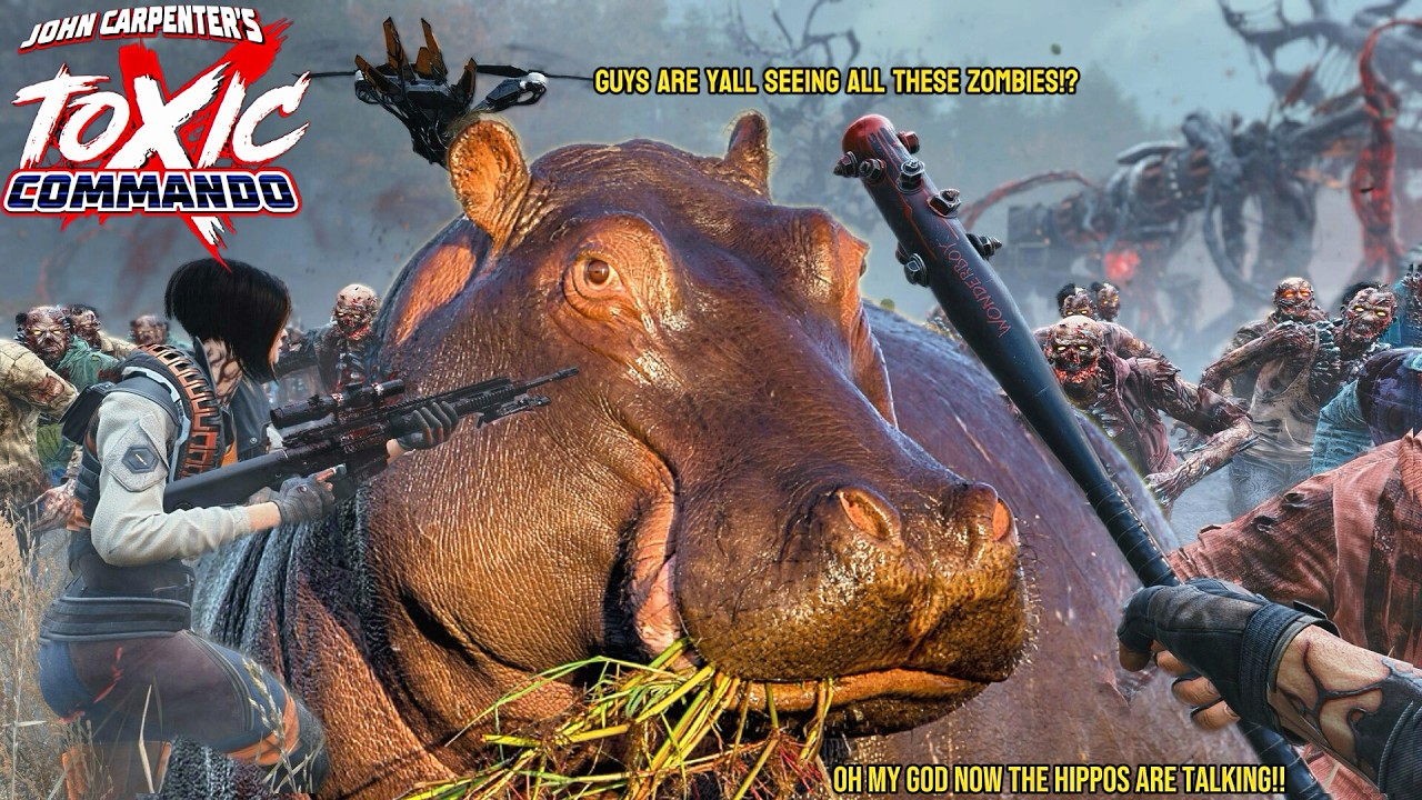 🦛 A Hippo Should NOT Be Here… Yet Here We Are  | Toxic Commando Stream