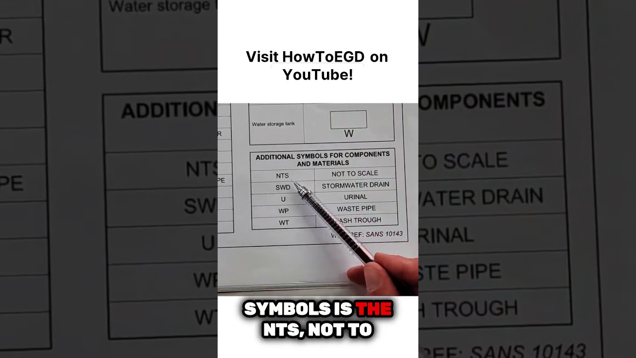 EGD Paper 1 &mdash; Symbols, Abbreviations & Materials You MUST Know! 🧱✏️