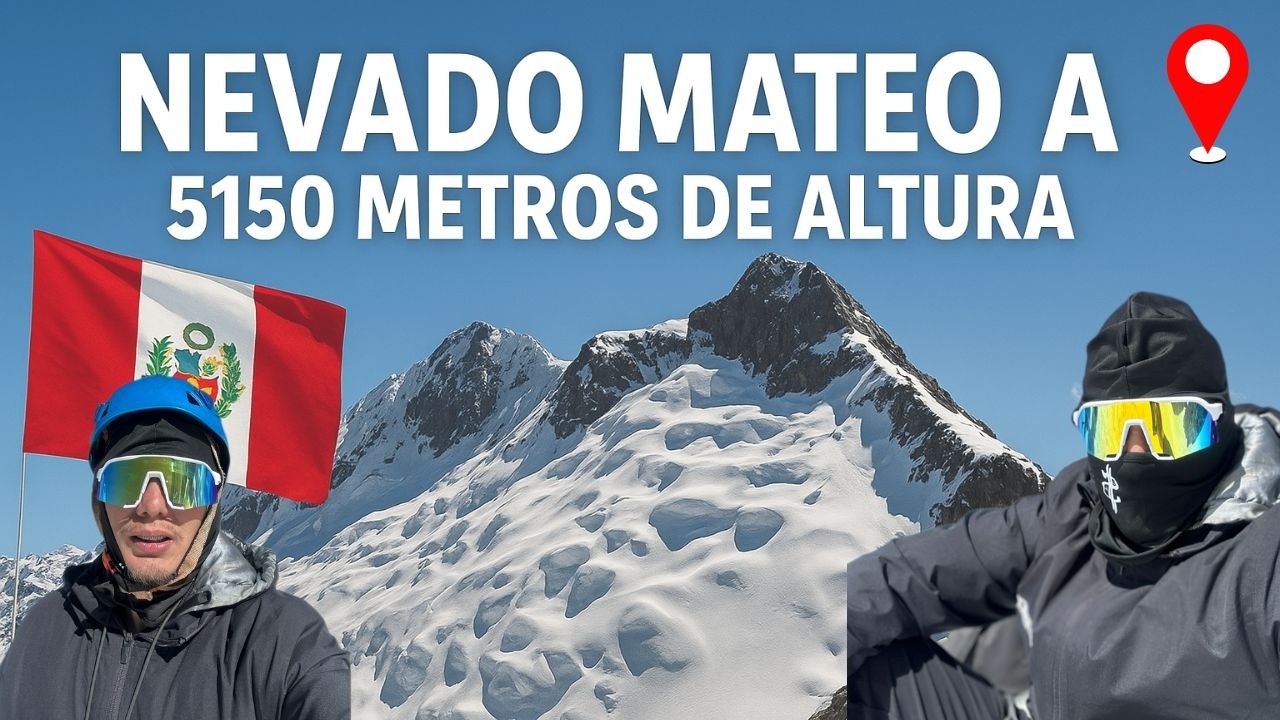 Escal&eacute; mi primer nevado 🏔️ | Aventura en NEVADO MATEO Huaraz, Per&uacute; 🇵🇪