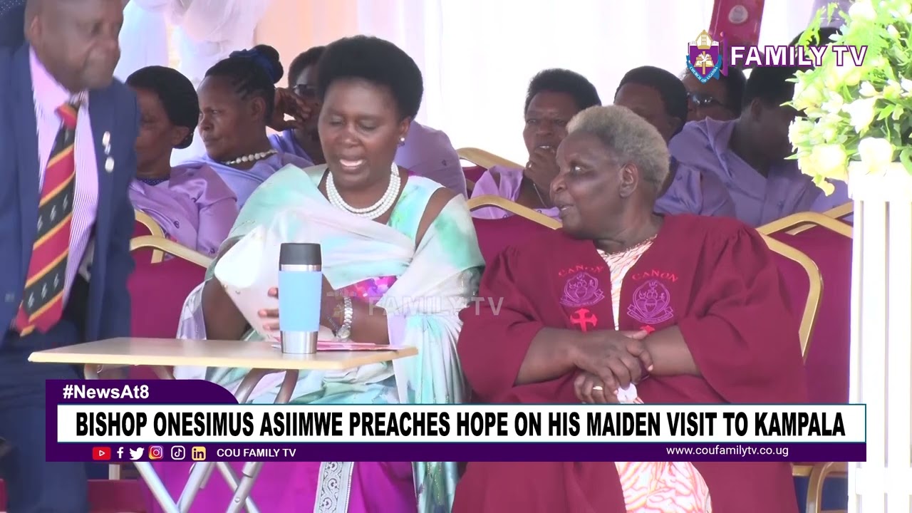 Bishop Onesimus Asiimwe Preaches Hope On His Maiden Visit To Kampala