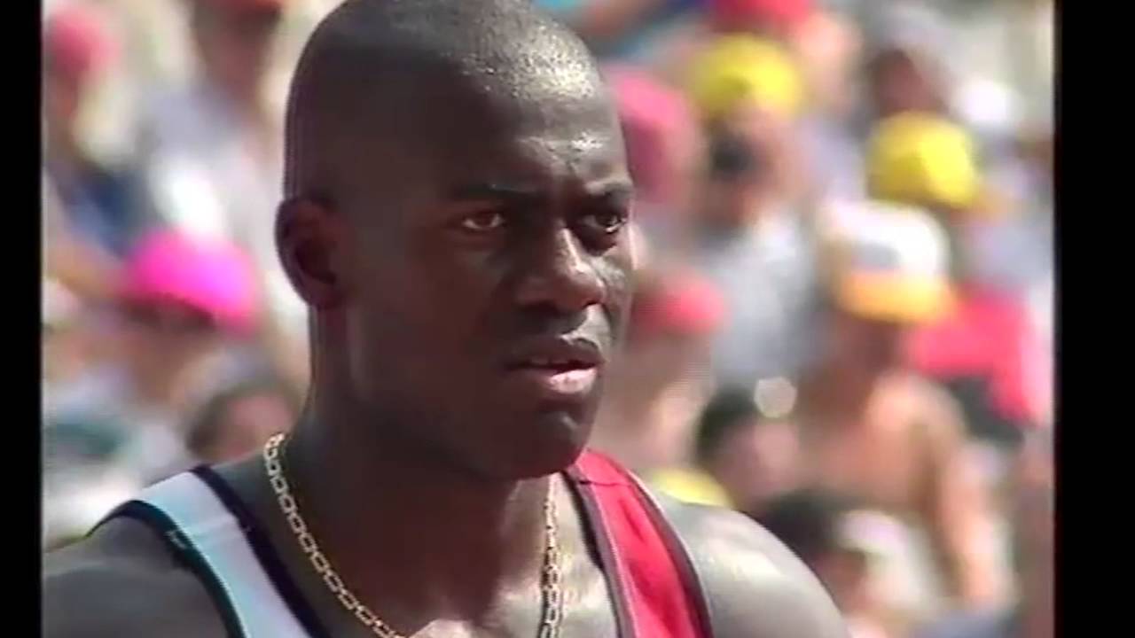 Men's 100m heats - Barcelona 1992