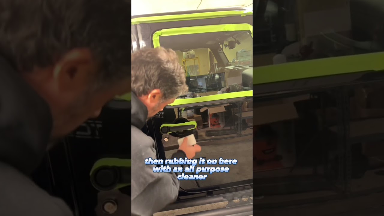Better to keep it inside the car #magiceraser #interiordetailing  #cardetailing #autodetailing