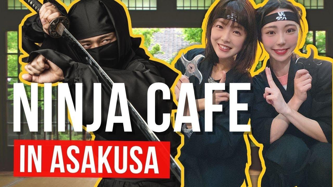 The cafe where you can become a perfect ninja was the best｜in Tokyo