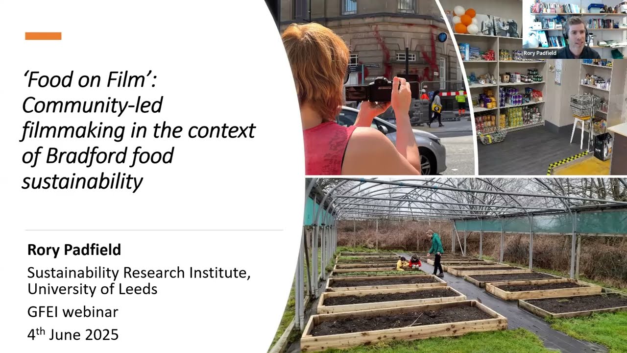 Dr Rory Padfield | 'Food on Film': Community-led film making in the context of Bradford food