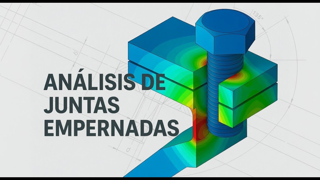 Diseño de juntas empernadas Teoría y Modelado y simulación de junta empernada con Inspire y SimSolid