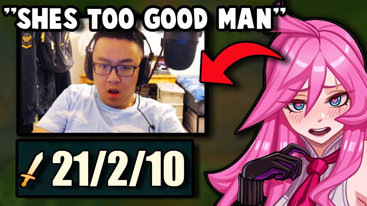 bobqin meets my katarina ʕ •̀ ω •́ ʔ