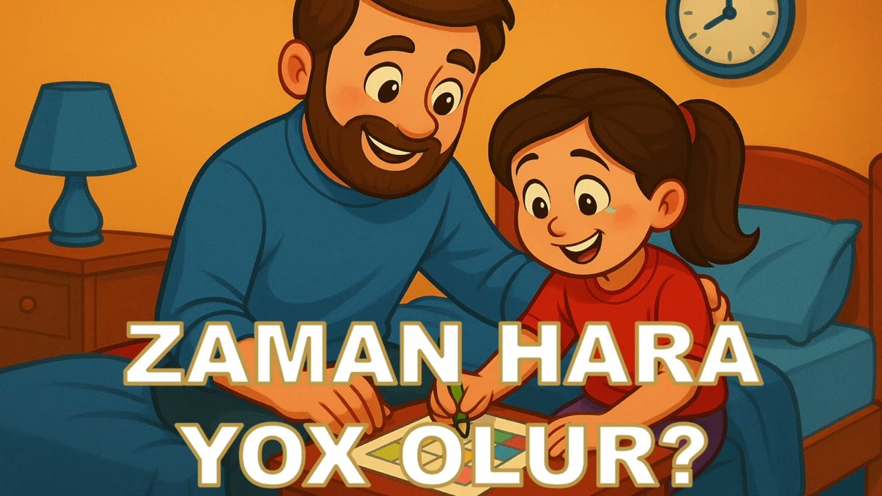 ZAMAN HARA YOX OLUR ✨  Öyrədiçi uşaq hekayə