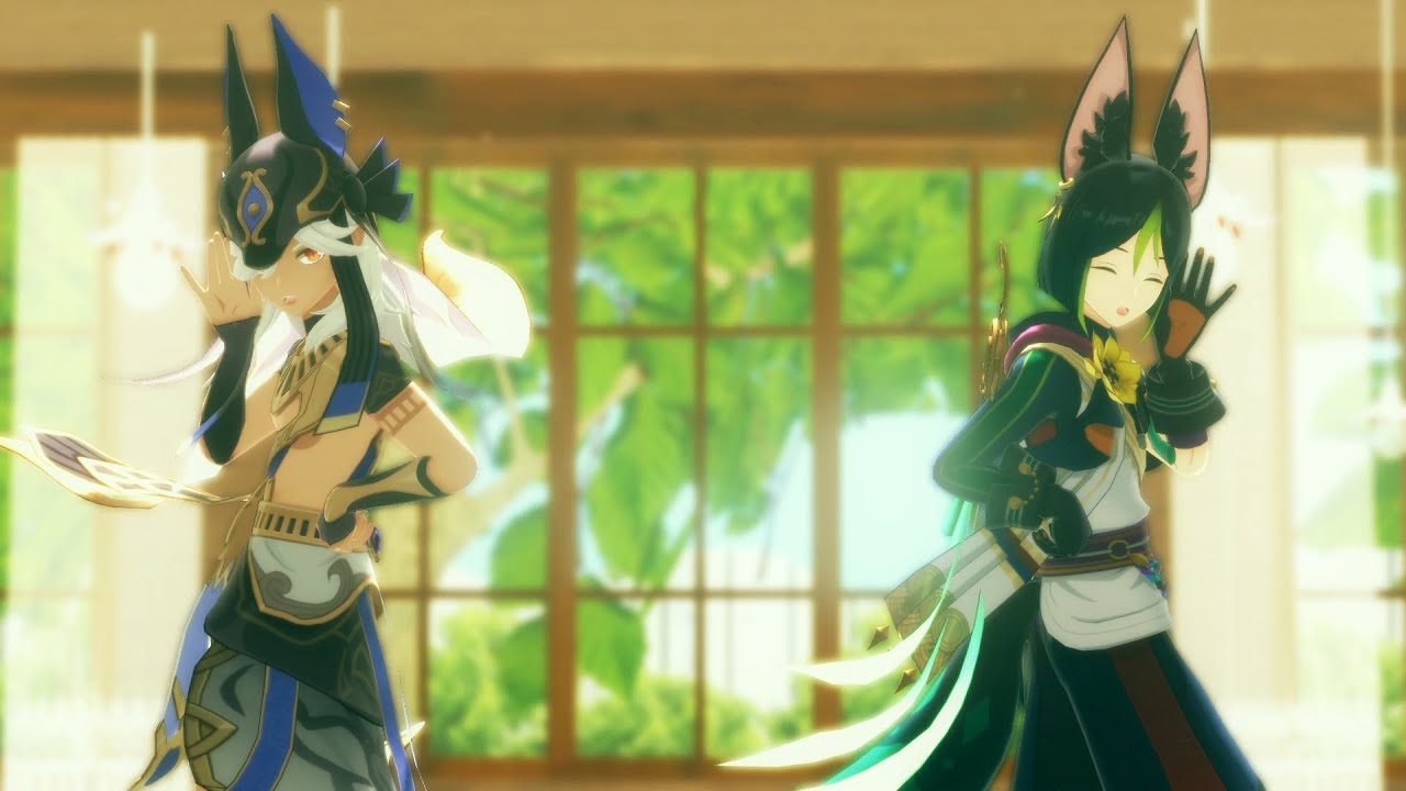 【原神/Genshin Impact MMD】ロキ【セノ・ティナリ（Cyno・Tighnari）】