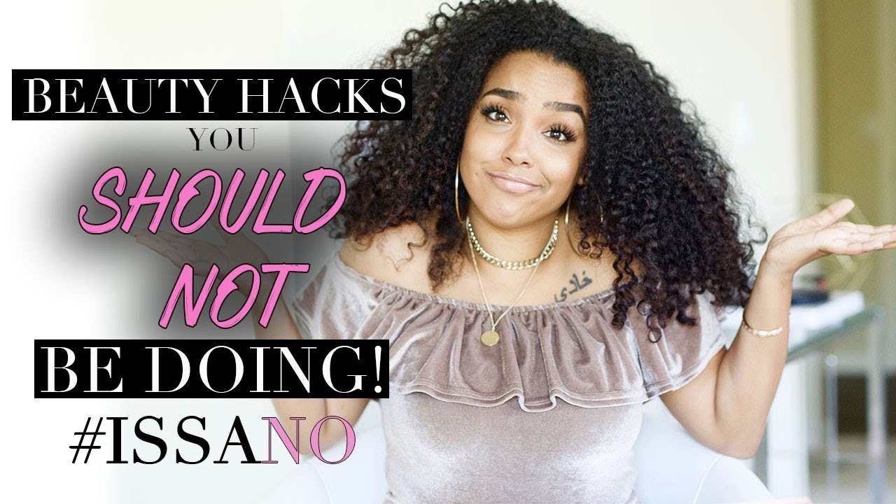 8 Beauty Hacks You SHOULDN'T Be Doing!!