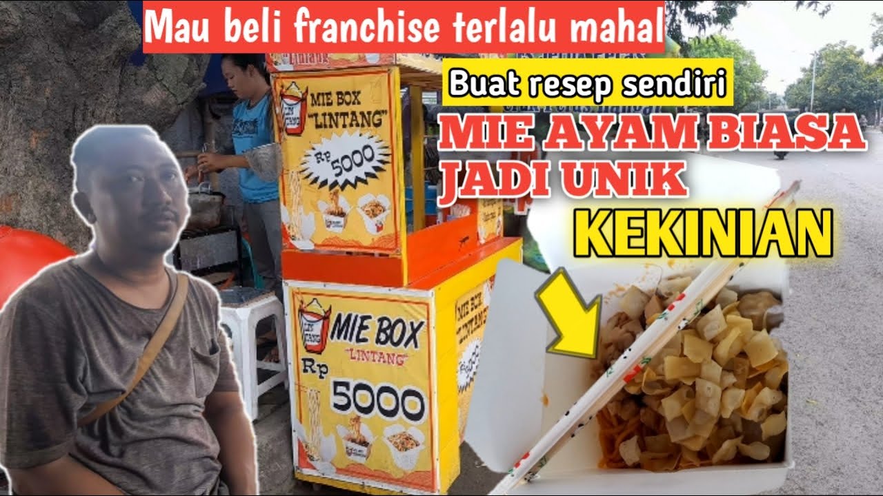 MIE AYAM BIASA DISULAP JADI KEKINIAN !!VIRAL LARIS NGGA ADA OBAT