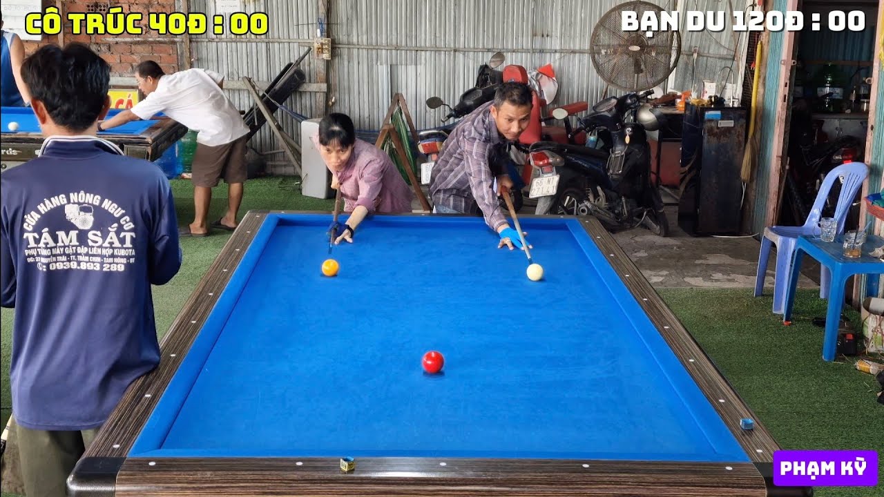 Cô Trúc đụng độ bạn Du kèo 40đ - 120đ thắng bại e mời cả nhà xem ạ