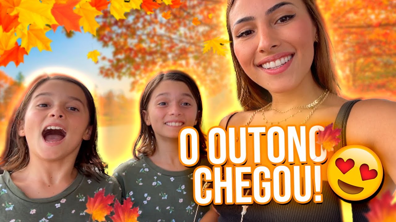Vlog EUA com as g&ecirc;meas + Decora&ccedil;&atilde;o Outono